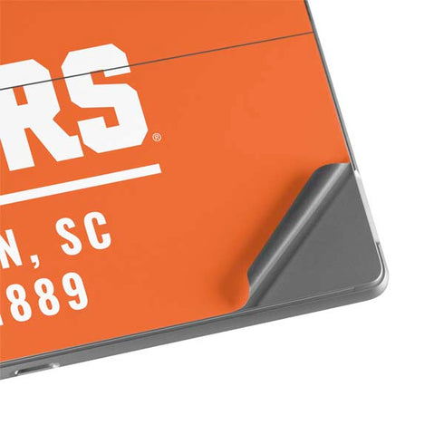 Clemson University Tigers Est 1889 Orange Surface Pro 8 Skin